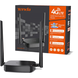 TENDA 4G05 router wireless Fast Ethernet Banda singola (2.4 GHz) Nero